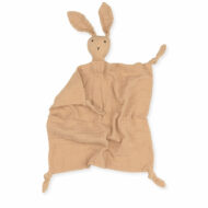 Bunny 40x40 cm Mousseline de coton natural