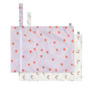 Sac à couches lavables (2 pcs), Happy Rascals Cœur