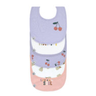 Bavoirs imperméables (Lot de 5) - Happy Fruits, Cerise