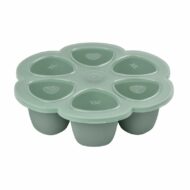 Moule multiportions silicone 6X150ml Vert sauge