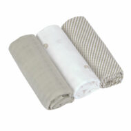 Essuie tetra beige - 3ps 80x80cm