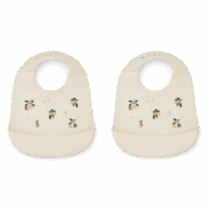 Lot de 2 bavoirs en silicone Tilda