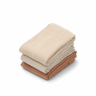 Lot de 3 tétras en mousseline Lewis - Tuscany rose mix