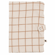 Protège carnet de santé à carreaux