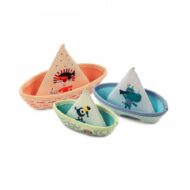 Bateaux flottants pour le bain jungle - 3pcs