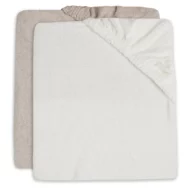 Housse Matelas à Langer Éponge - 2 pc bicolore