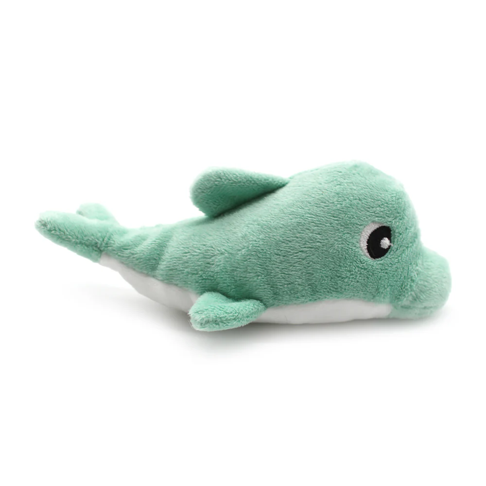 Peluche dauphin Tofou maman et son bébé menthe - Les Ptipotos – Image 4