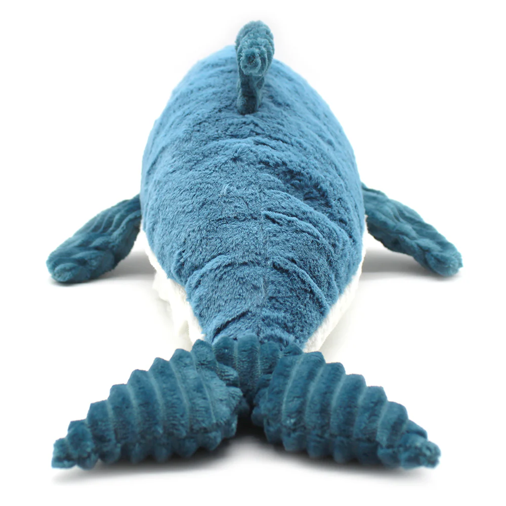 Peluche dauphin Tofou maman et son bébé bleu - Les Ptipotos – Image 2