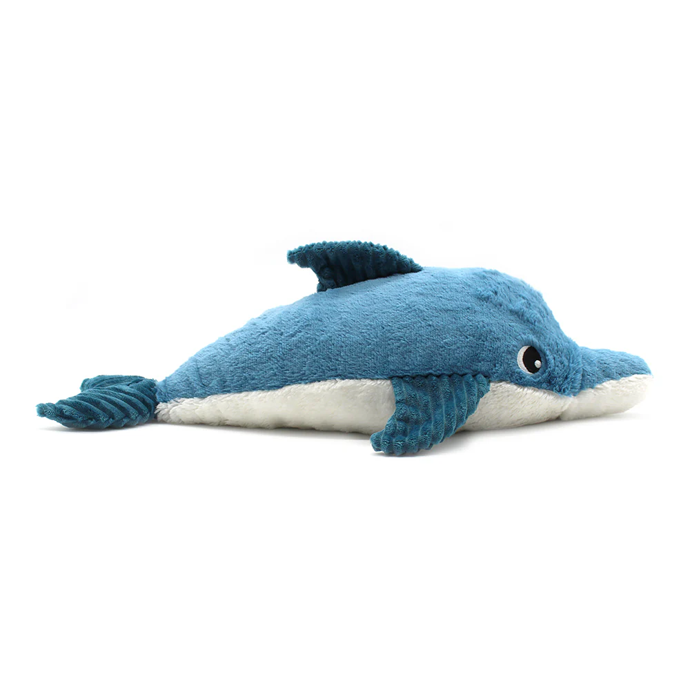 Peluche dauphin Tofou maman et son bébé bleu - Les Ptipotos – Image 3