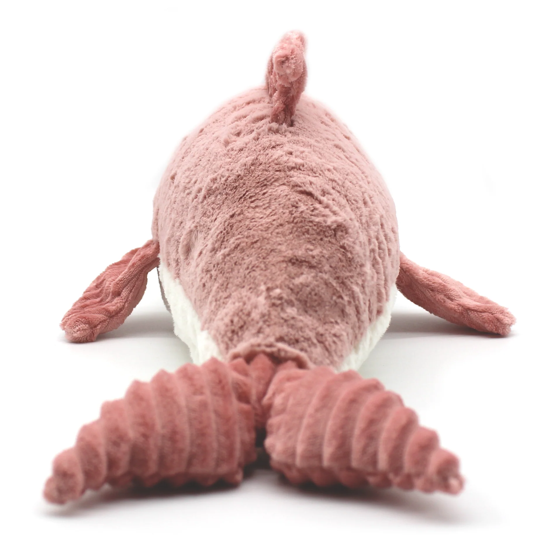 Peluche dauphin Tofou maman et son bébé rose - Les Ptipotos – Image 2