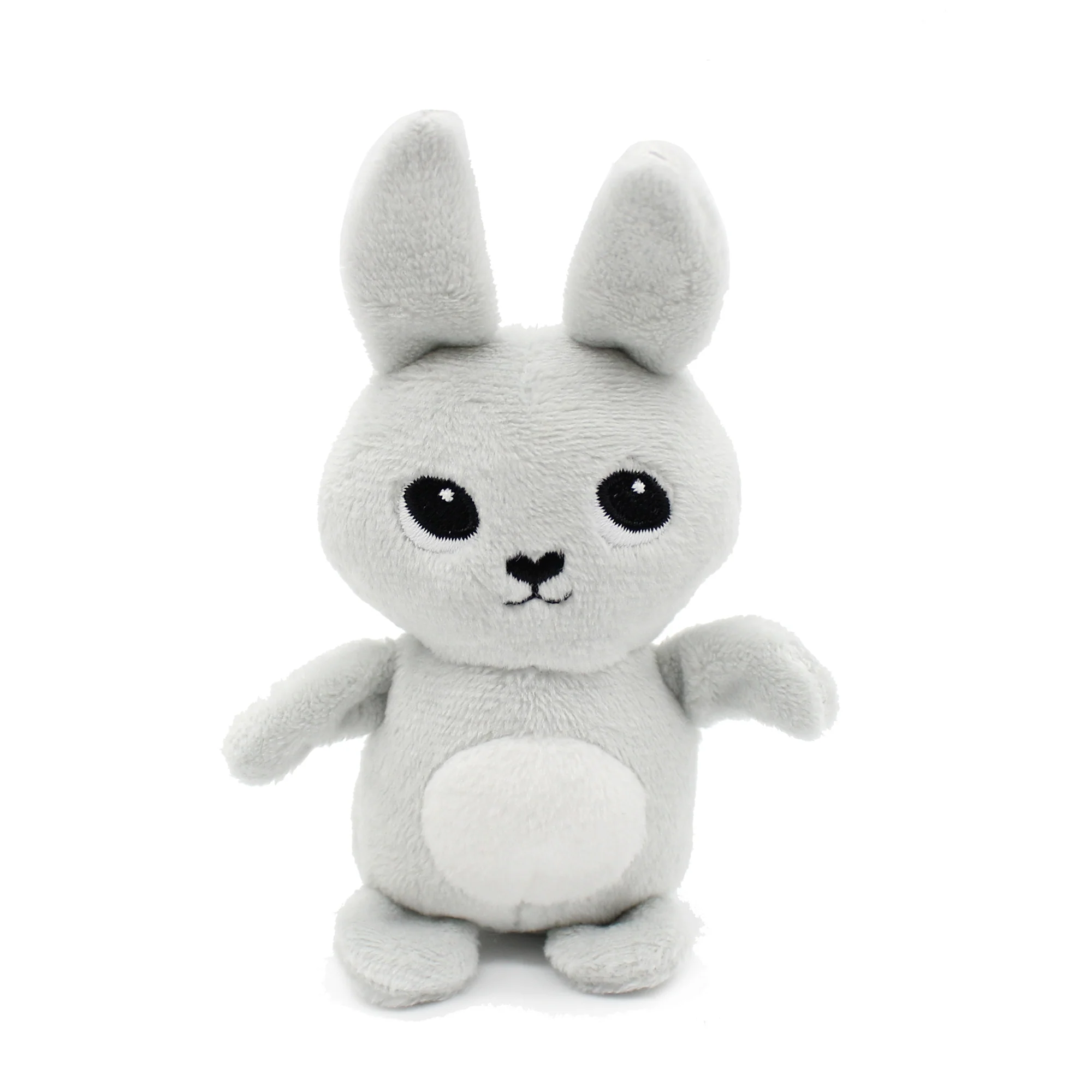 Peluche lapin Toudou maman et son bébé gris - Les Ptipotos – Image 2