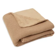 Couverture - Tricot fleece biscuit - 75x100 cm