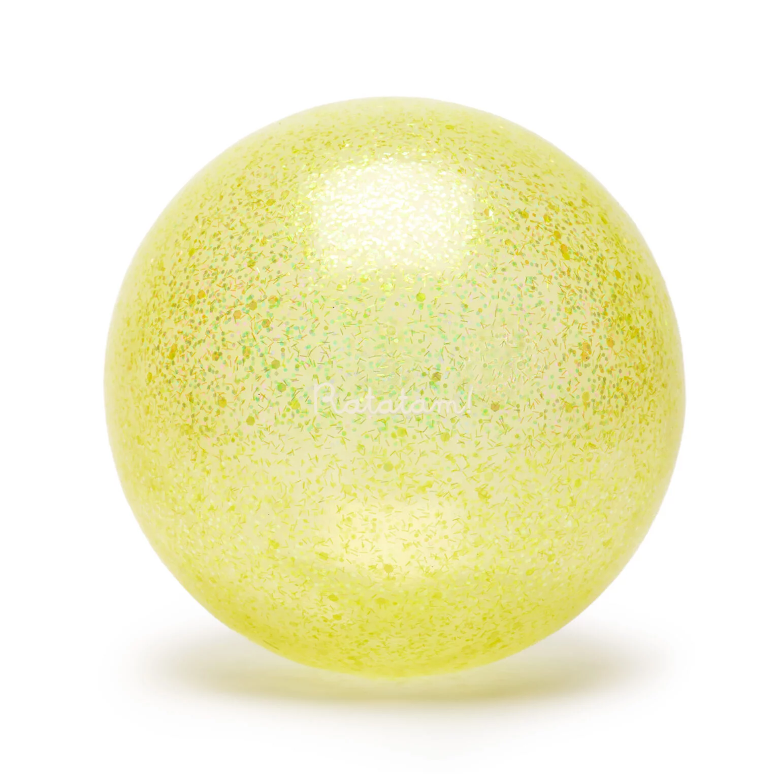 Ballon chat bulle jaune 15 cm – Image 2