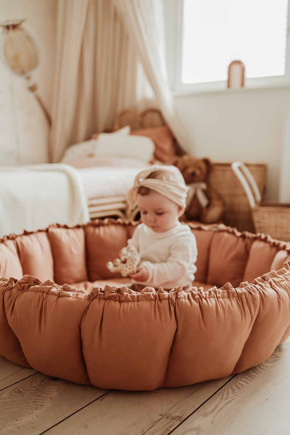 Bloom - tapis de jeu et rangement tawny brown – Image 2