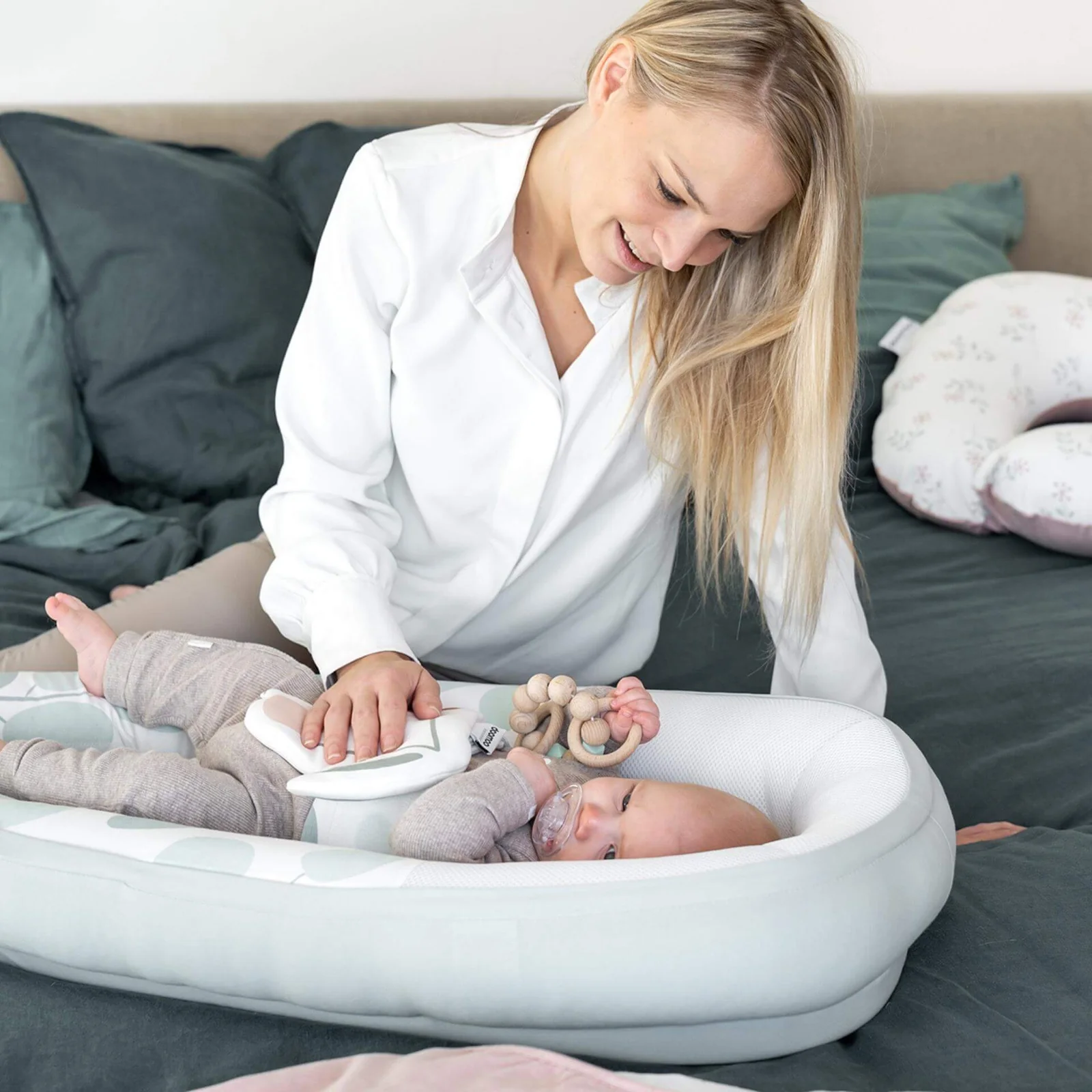 Cocoon - Nid pour Bébé - Aqua green – Image 4