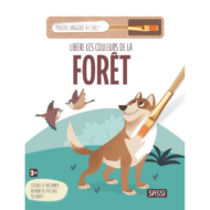 Livre à peindre à l'eau - Forêt