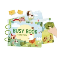 Busy-book Ferme en carton