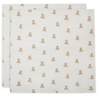 Lange Gaze de Coton 115x115cm - Teddy Bear