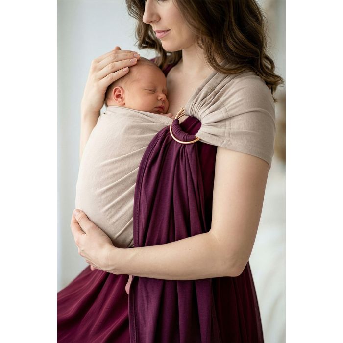 Sling Figue/Latte réversible – Image 4