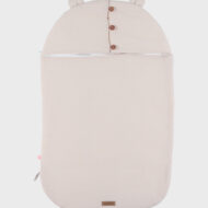 Nid d’ange, mousseline de coton beige