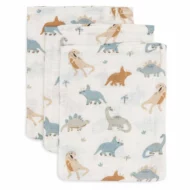 Gant de Toilette Gaze de Coton - Roarsom - 3 Unités