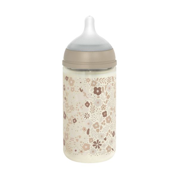 Biberon en verre Wonderland M Liberty Beige 240 ml – Image 2